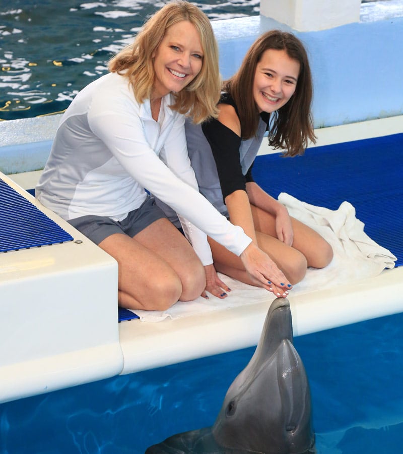 kendall and mom meet hope dolphin