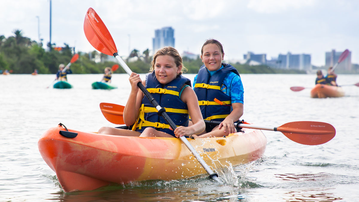 kayaking