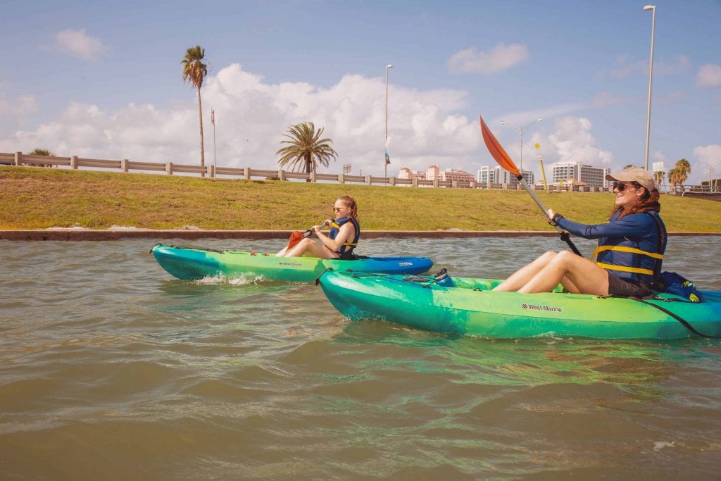 Two People on Florida Kayak Tour