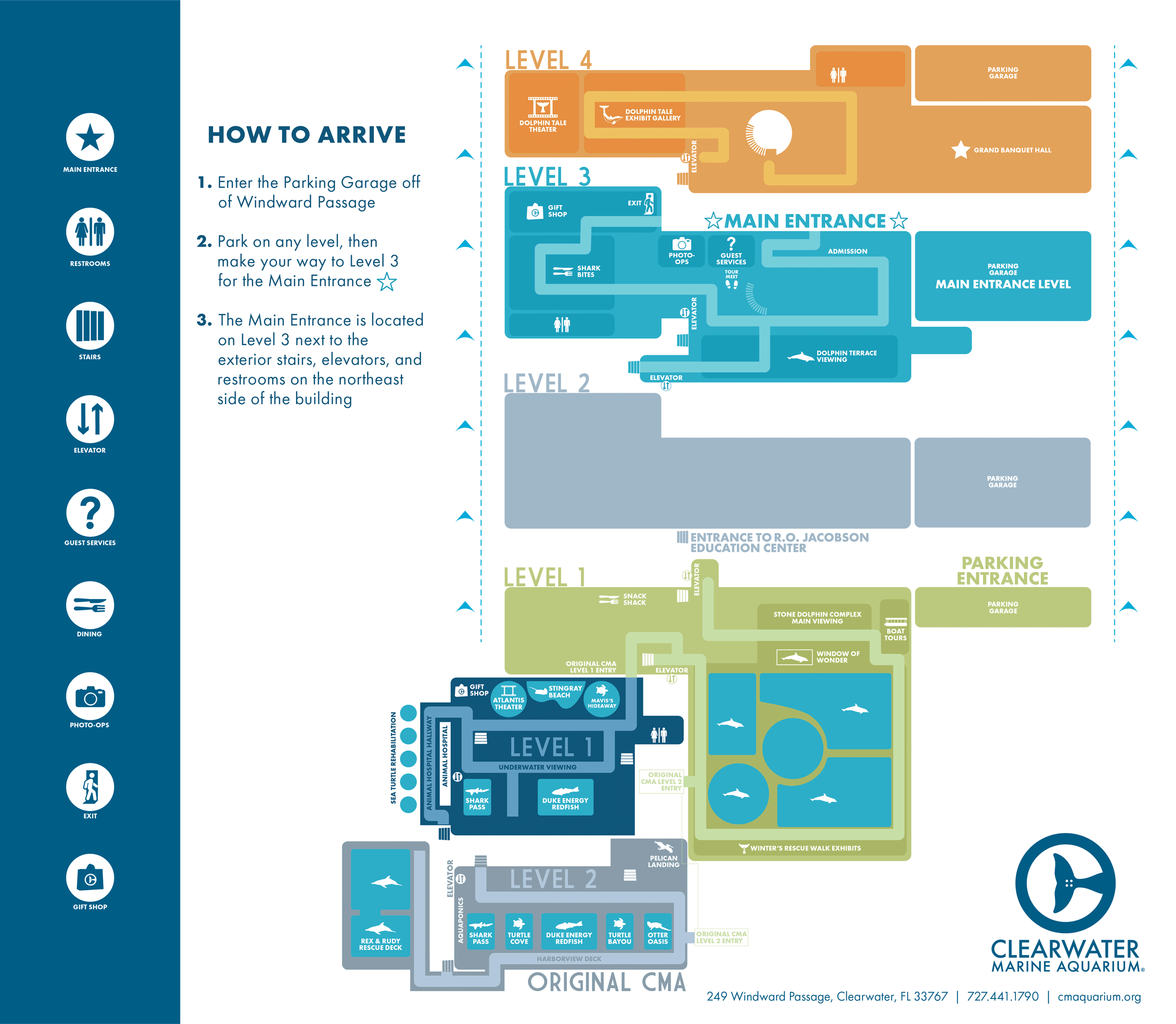 Clearwater Marine Aquarium Map My Day - Clearwater Marine Aquarium