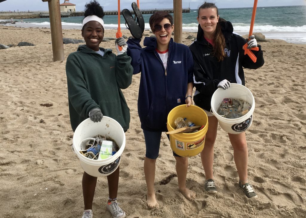 beach cleanup